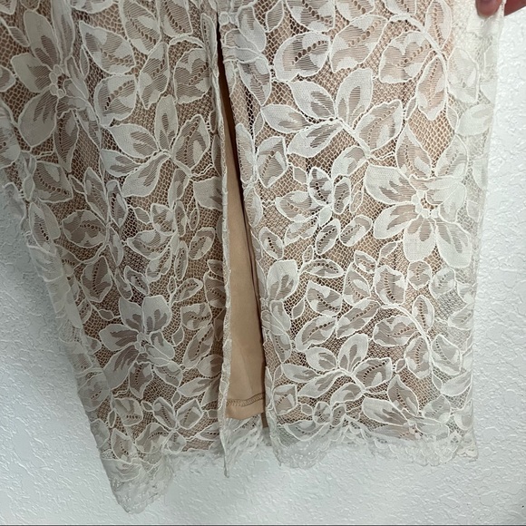 Lulus White Lace Crochet Midi Dress size small - Picture 10 of 14